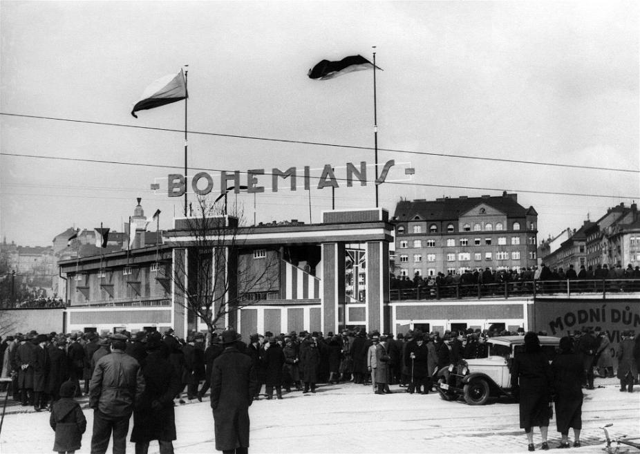 dannerak04 Slavnostní otevření Dannerova stadionu Bohemians (27.3.) | archiv Bohemians